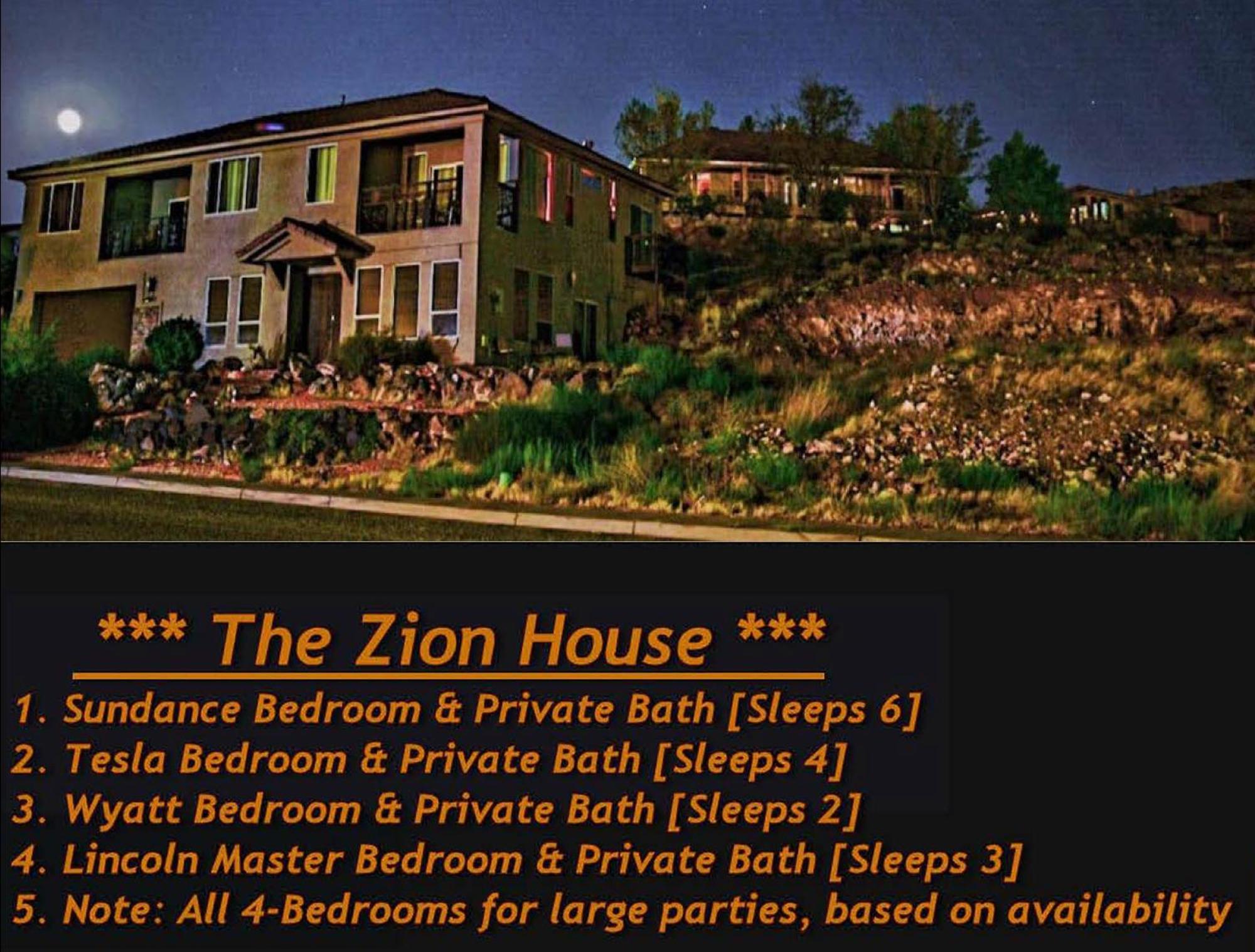 The Zion House - Affordable Bedrooms Hurricane Buitenkant foto
